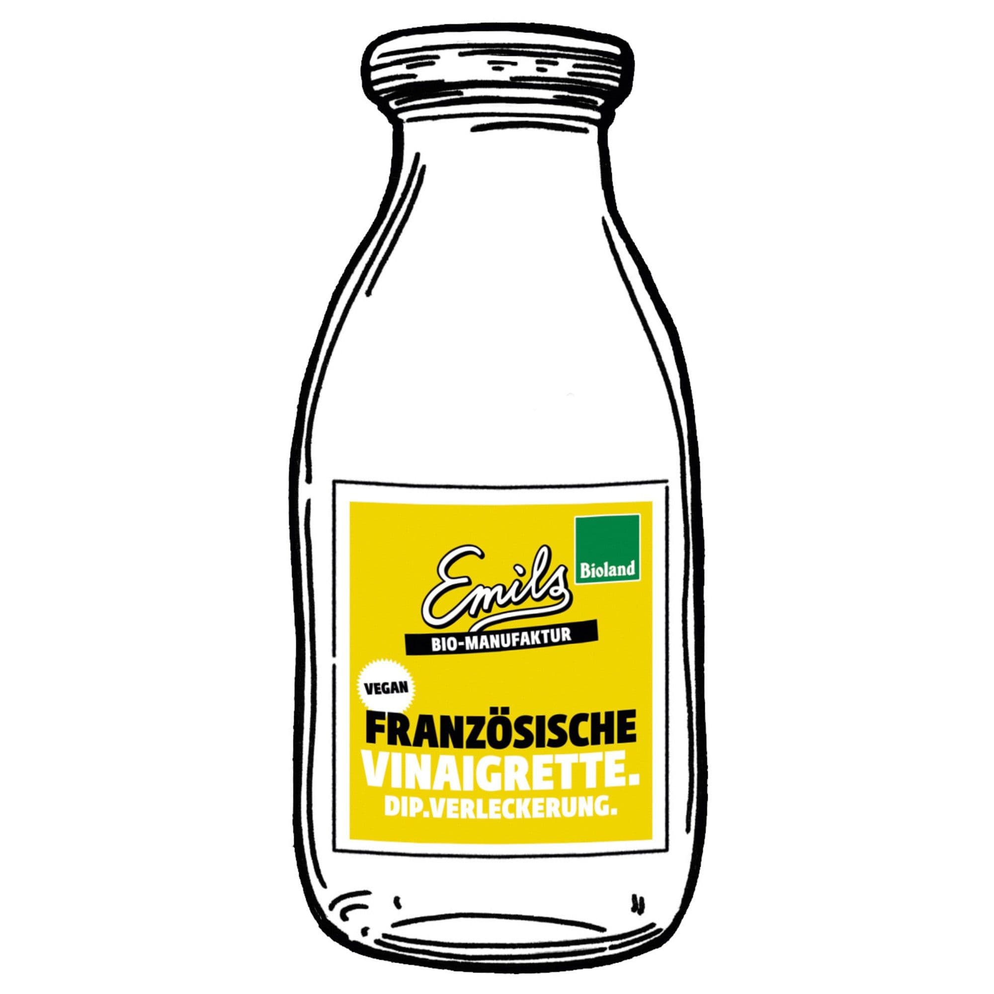 Vegane Französische Vinaigrette 250 ml**
