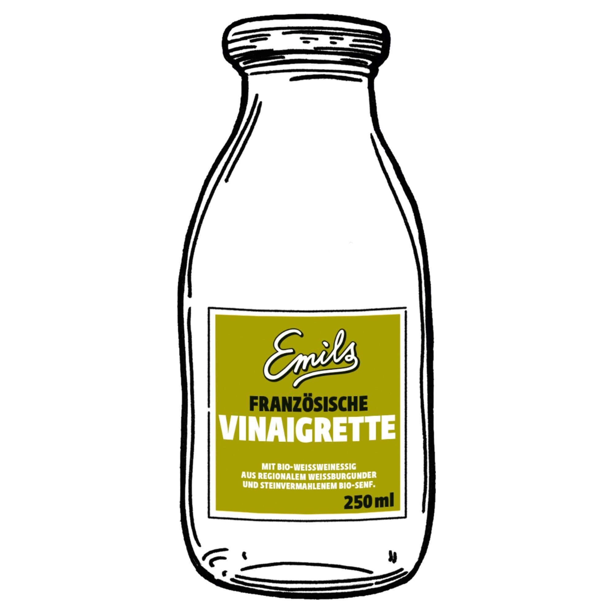Vegane Französische Vinaigrette 250 ml**