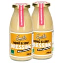 Bio Honig-Senf-Dressing ohne Verdickungsmittel von Emils, 2 x 250 ml