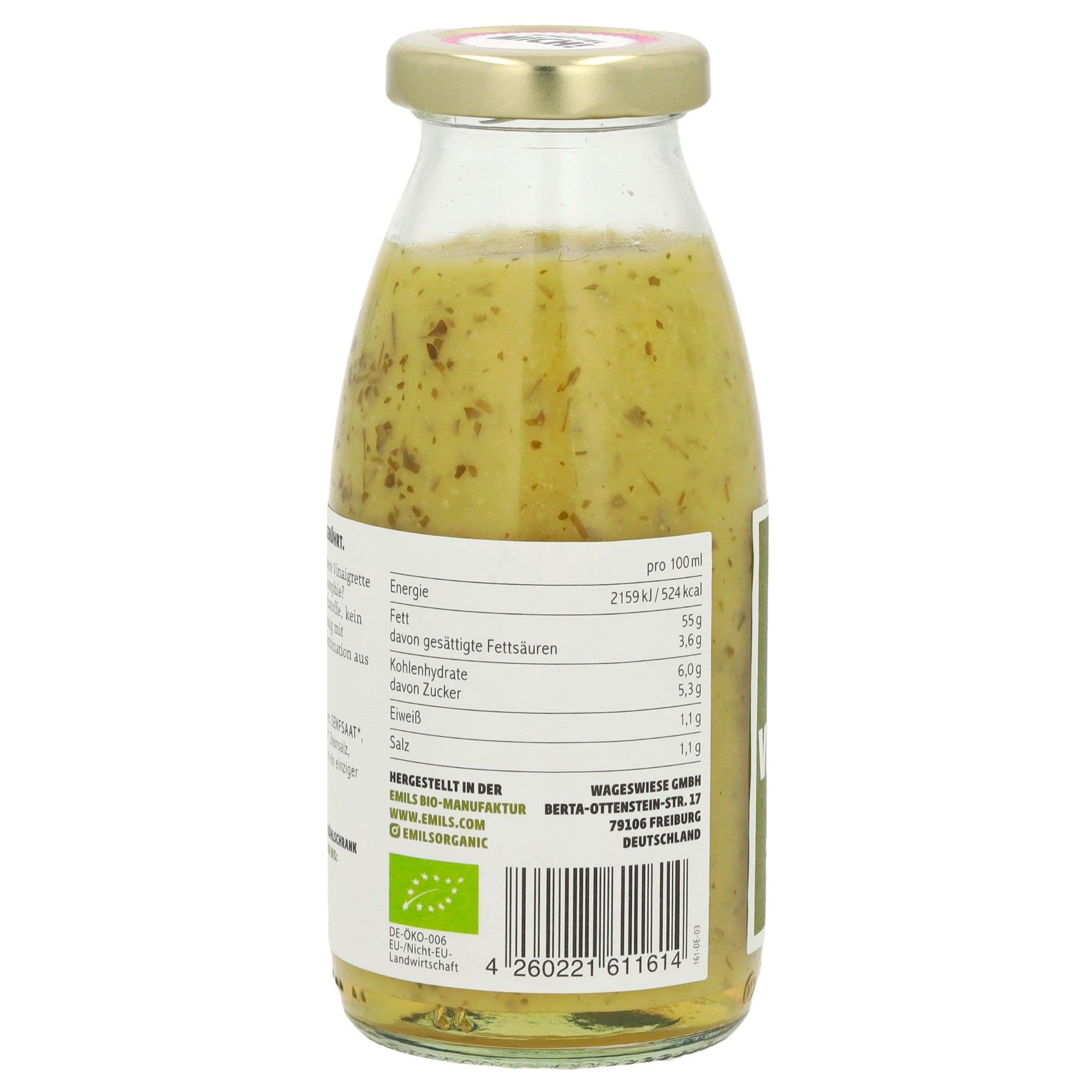 Vegane Französische Vinaigrette 250 ml** Bild 3