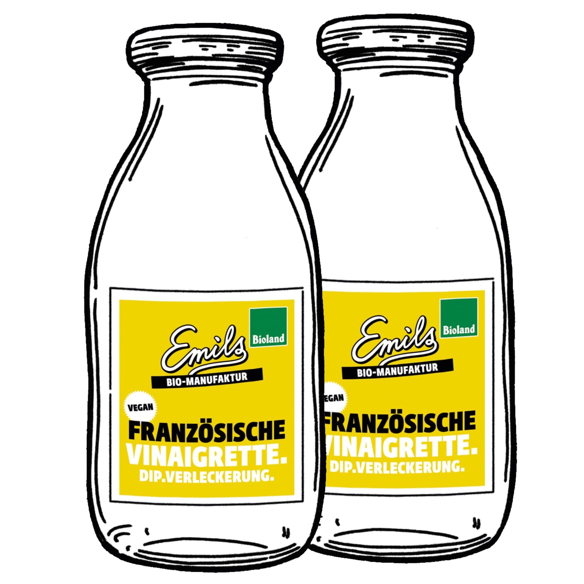 Vegane Französische Vinaigrette 2 x 250 ml**