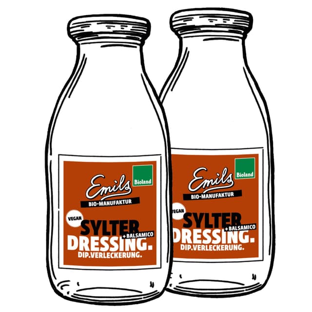 Veganes Sylter Dressing + Balsamico 2 x 250 ml**