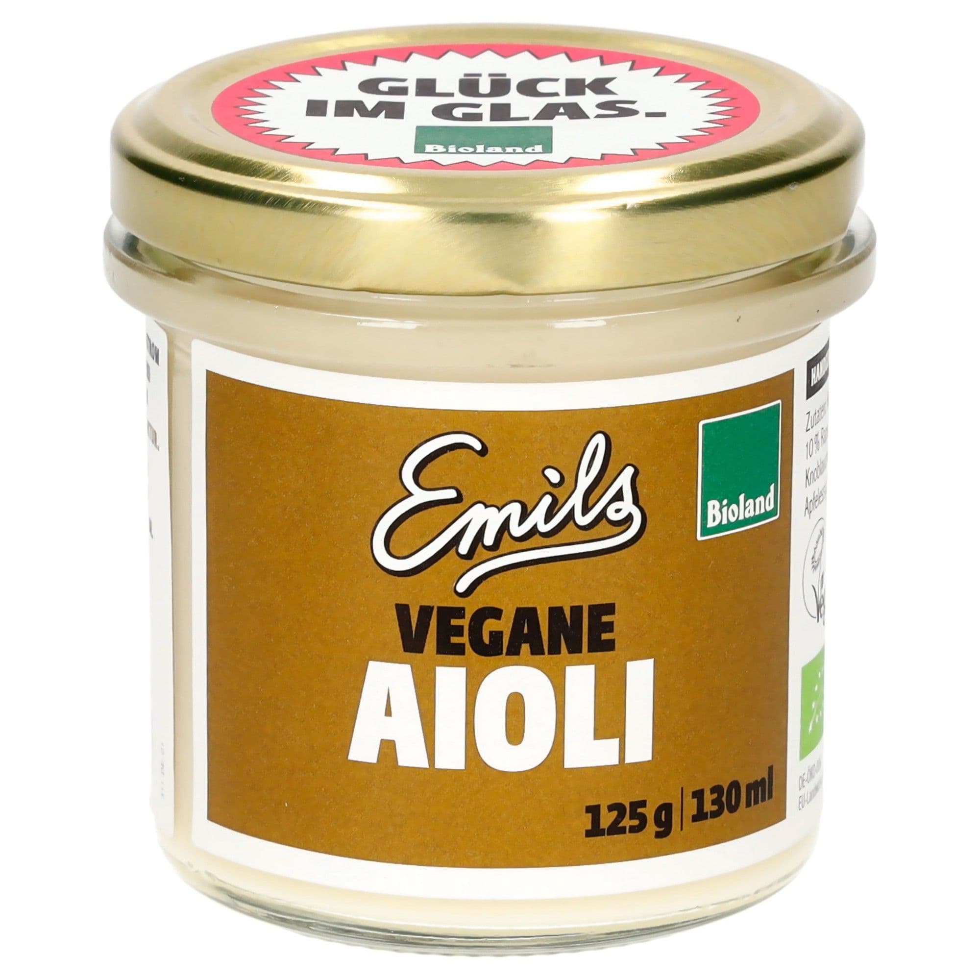Vegane Bioland Aioli Emils 130 ml