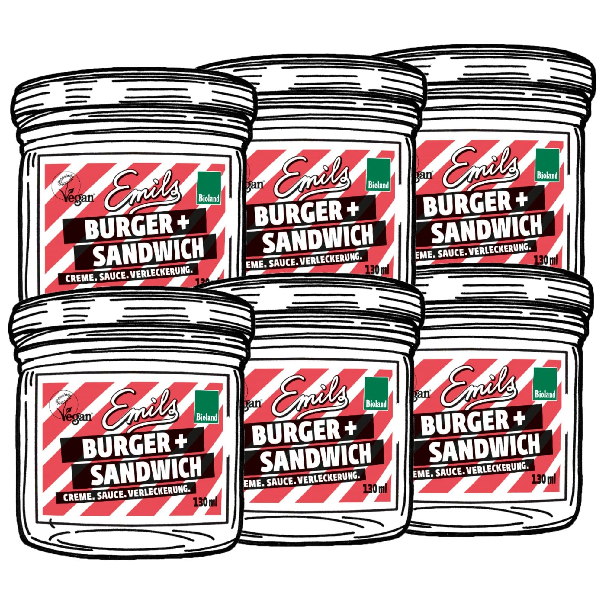 Vegane Burger- und Sandwichcreme 6 x 130 ml** Bild 4