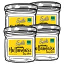 Illustration vegane Hollandaise 4 x 130 ml