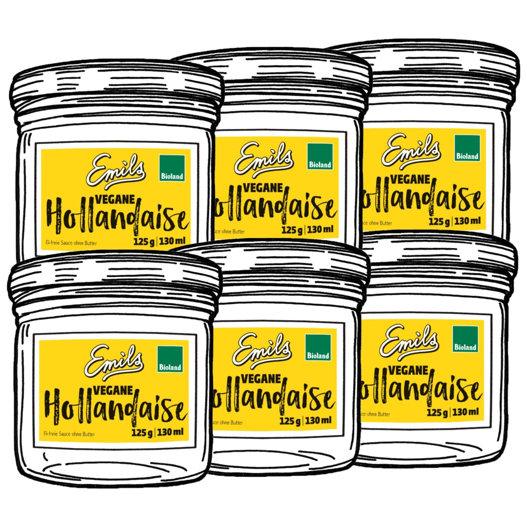 Vegane Sauce Hollandaise 6 x 130 ml** Bild 4