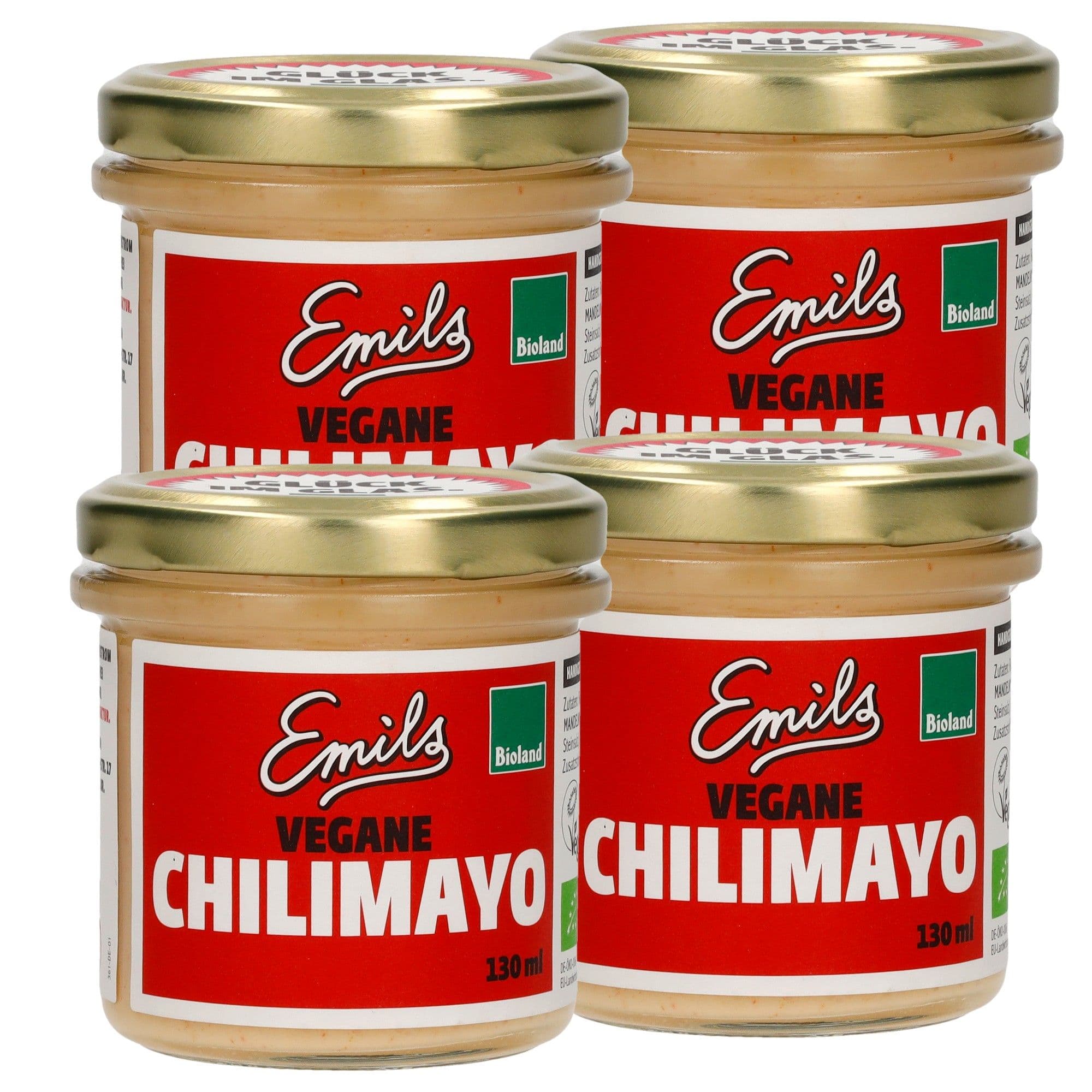 Vegane Bioland Chilimayo 4 x 130 ml