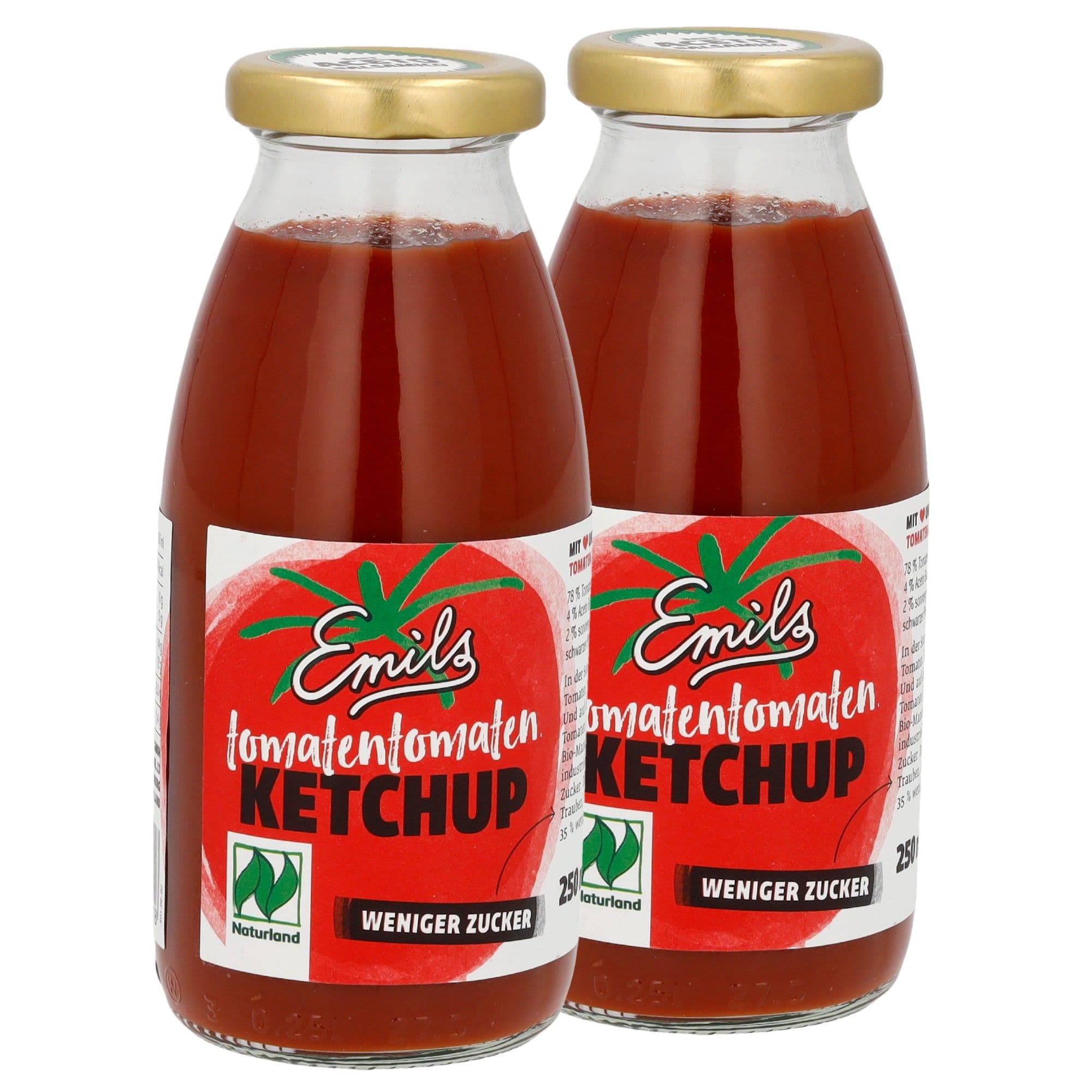 Bio Ketchup ohne Zucker Emils 2 x 250 ml