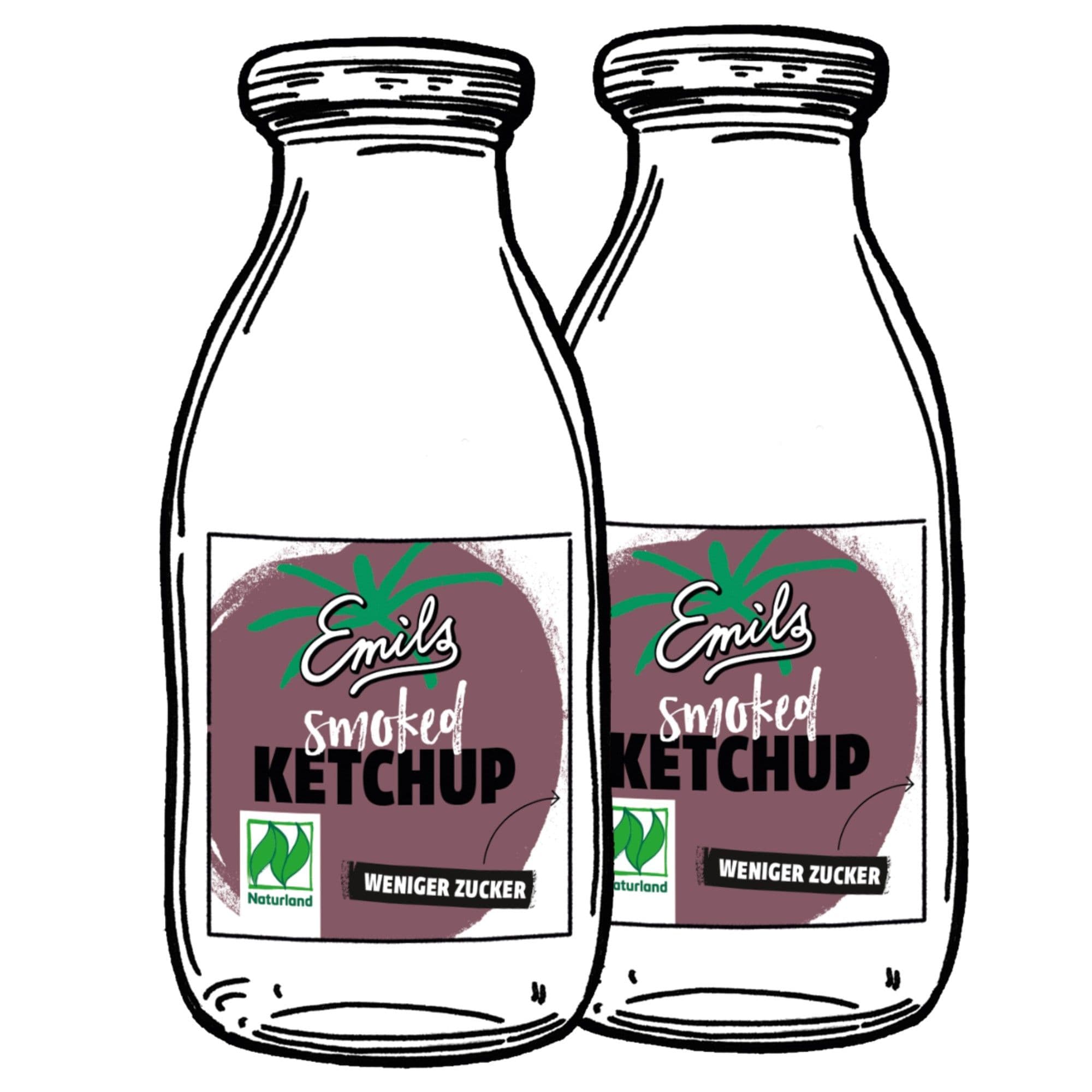 Smoked Ketchup 2 x 250 ml**