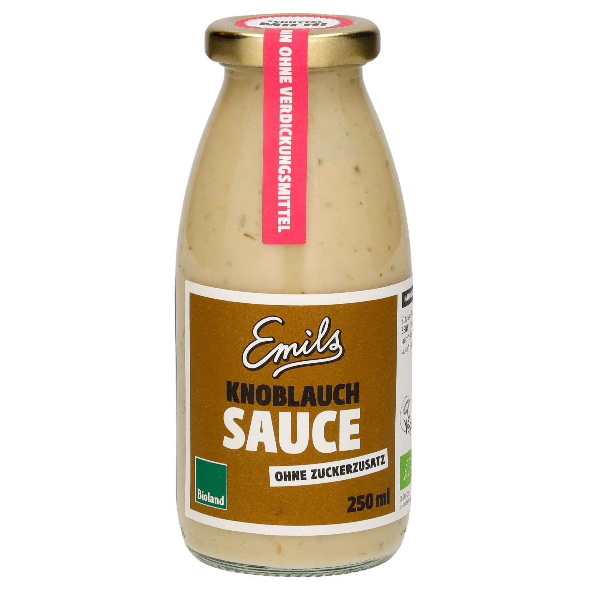 Knoblauchsauce Bioland Emils 250 ml