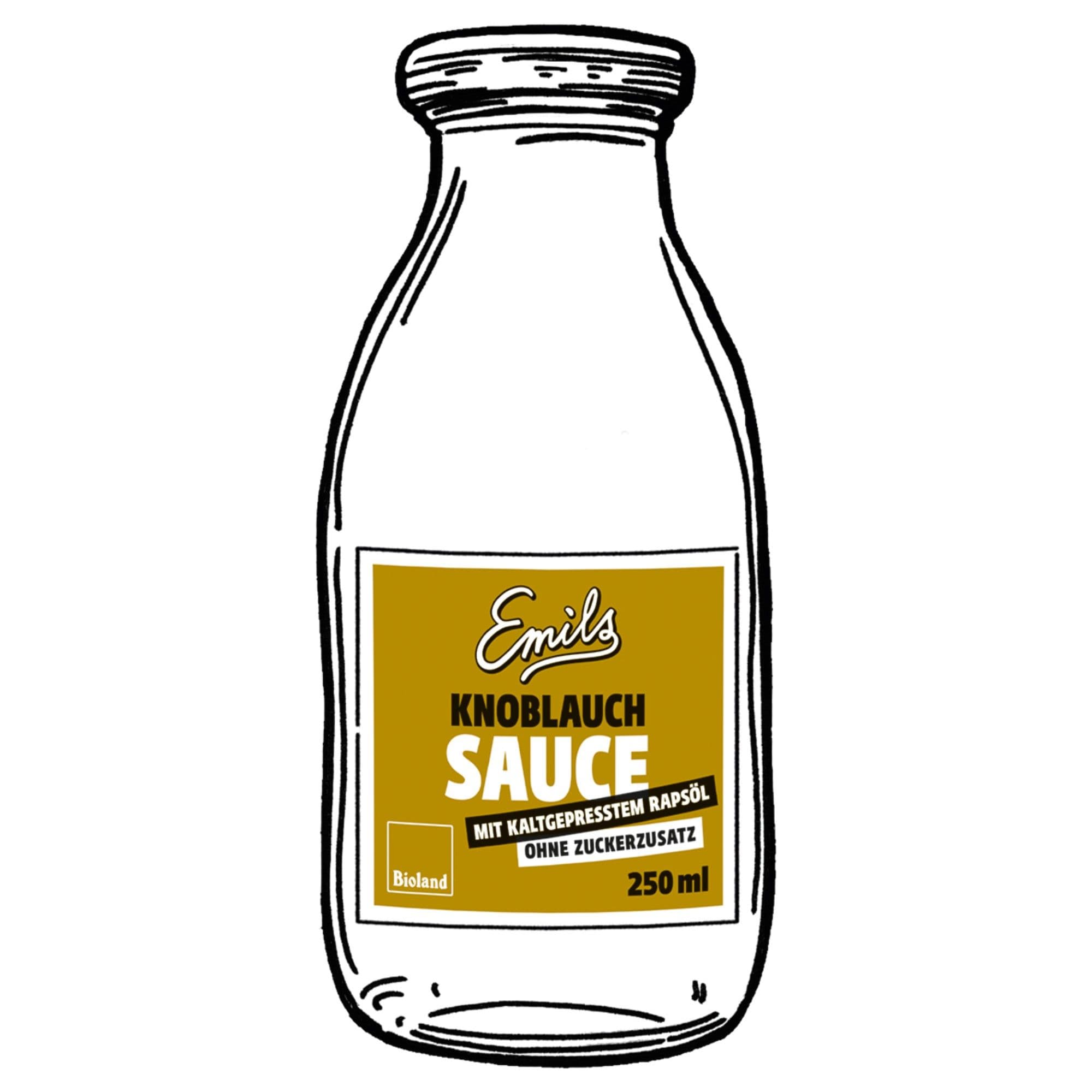 Knoblauch Sauce 250 ml**