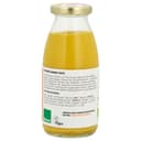 Zutaten der Emils Curry-Mango-Sauce: Rapsöl, 30 % Alphonso-Mango, Senf, Mandeln, Curry