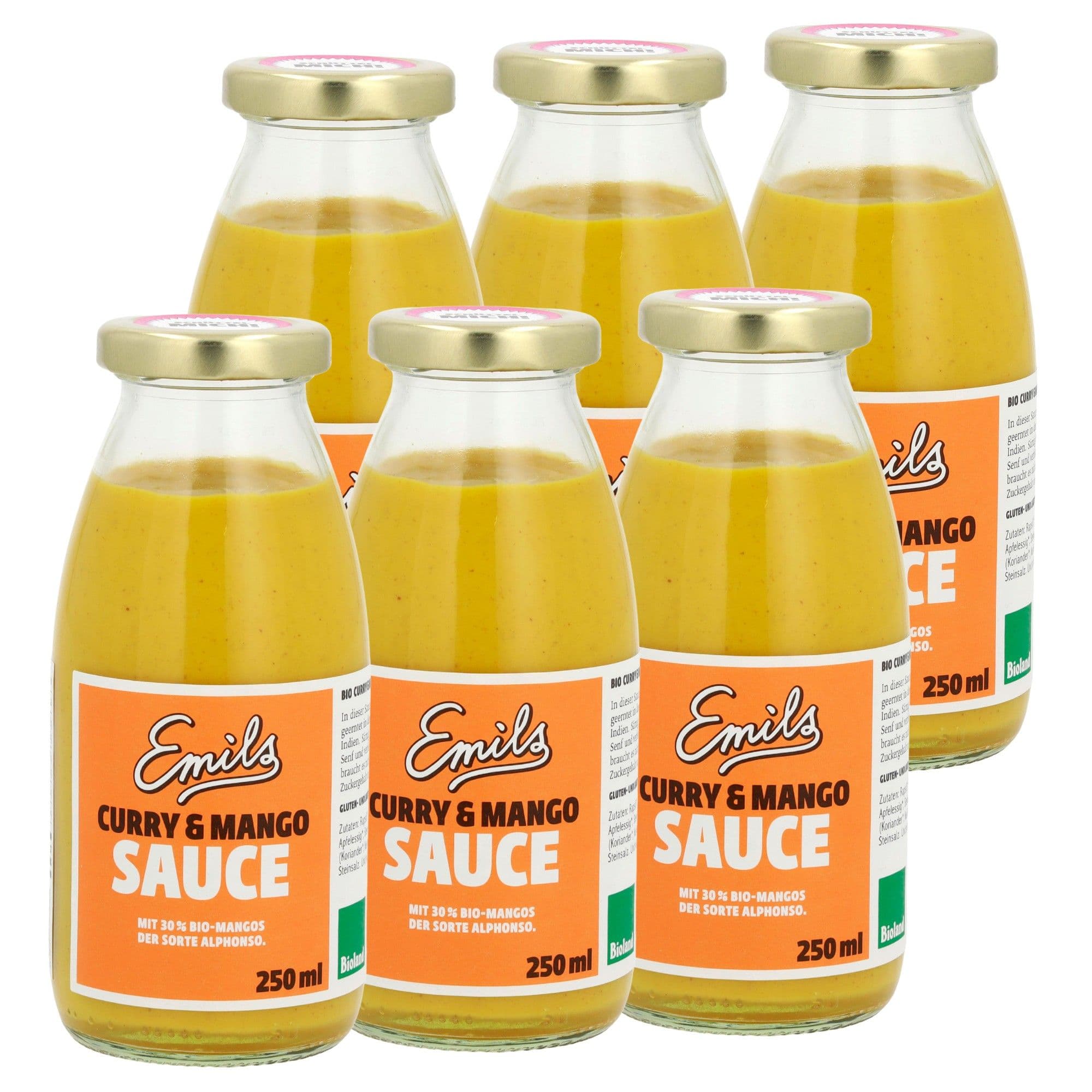 Curry & Mango Sauce 6 x 250 ml** Bild 1