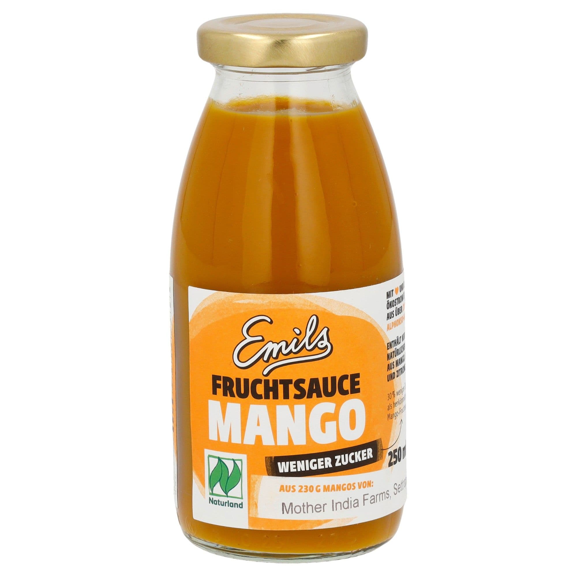 Bio Mango Fruchtsauce 250 ml