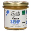 Süßer Bioland Senf ohne Kristallzucker im 130-ml-Glas