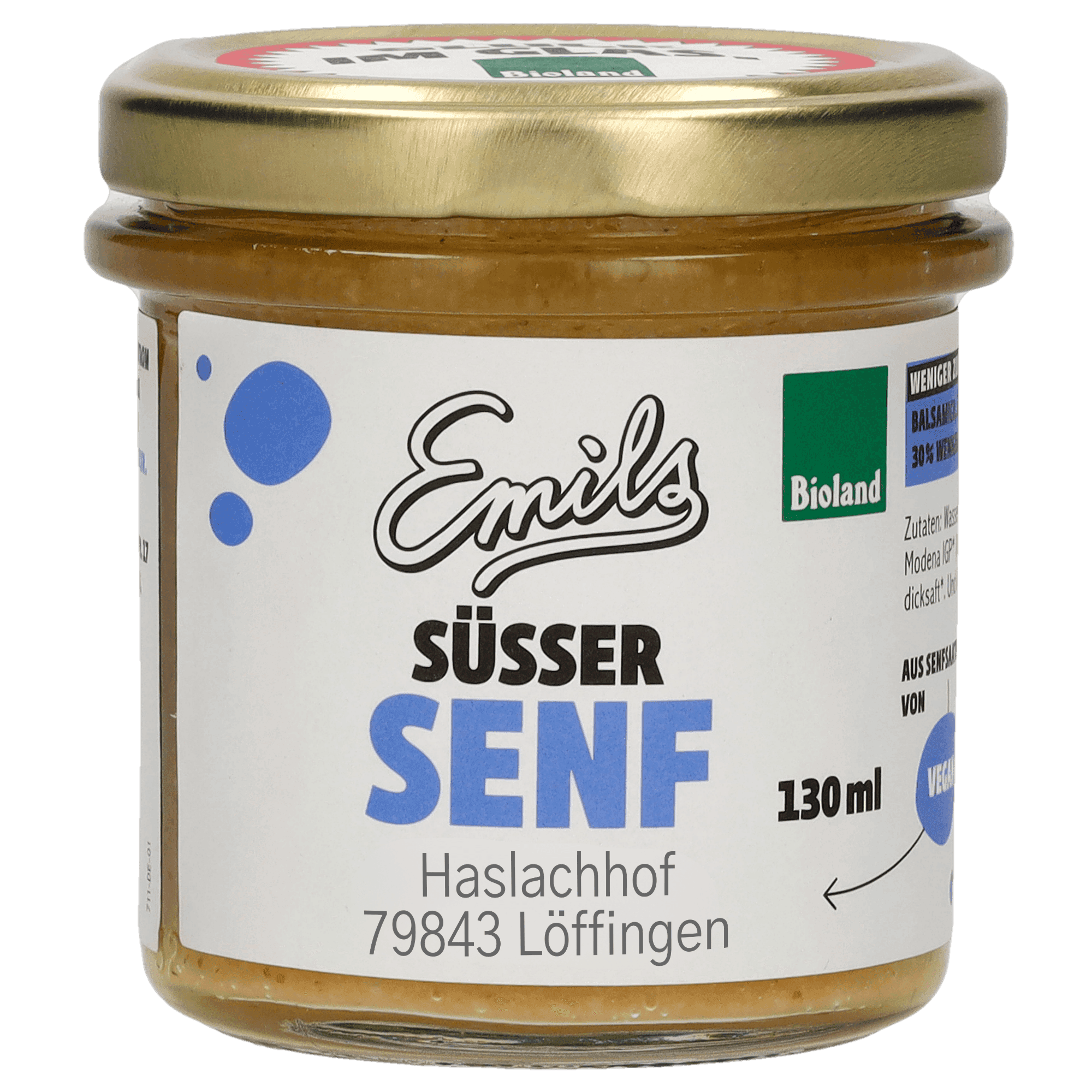 Süßer Senf 130 ml** Bild 1