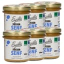 Süßer Bioland Senf ohne Kristallzucker im Glas - 6 x 130 ml