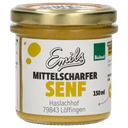 Hauptbild:   Mittelscharfer Bioland Senf ohne Branntweinessig im 150-ml-Glas