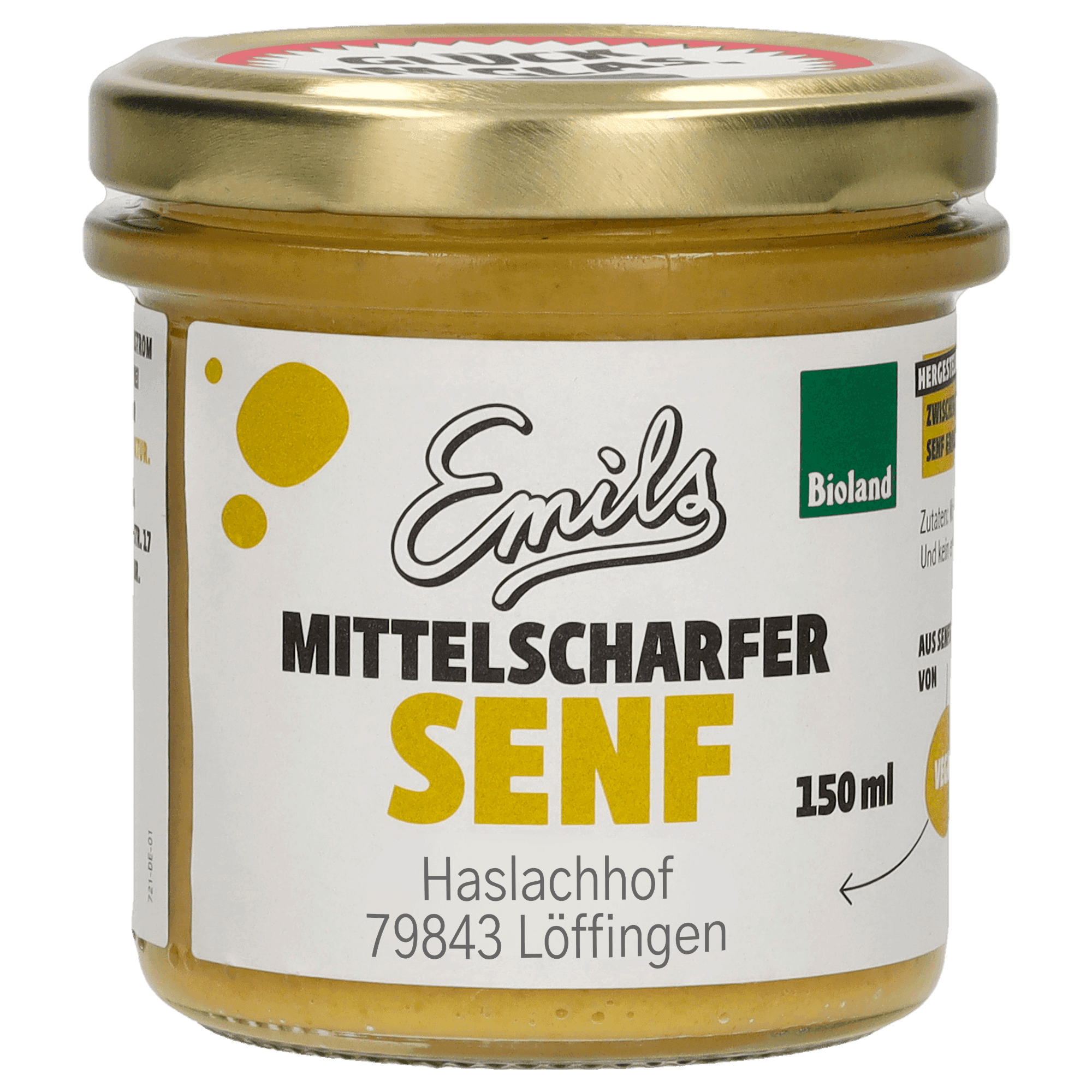 Mittelscharfer Senf 150 ml** Bild 1