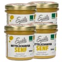 ittelscharfer Bioland Senf ohne Branntweinessig 4 x 150 ml im Glas