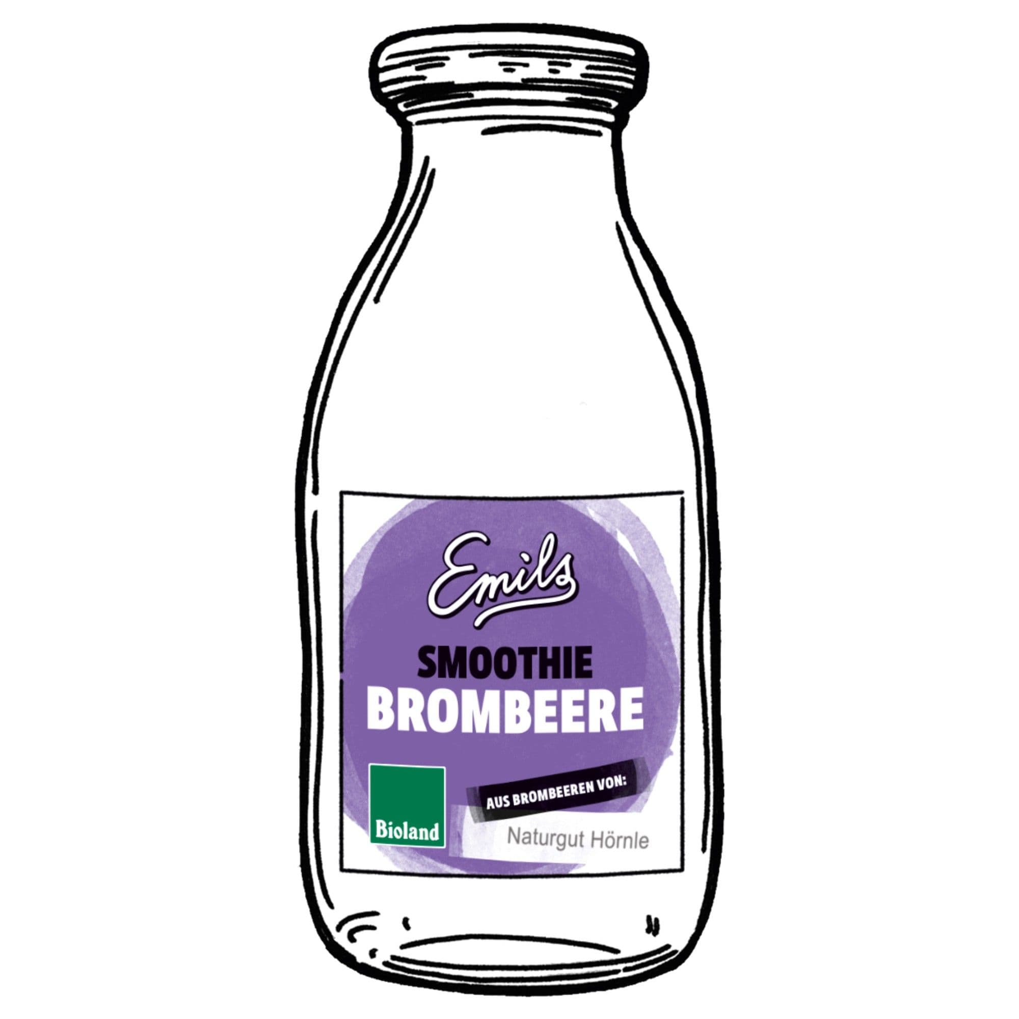Smoothie Brombeere 250 ml**