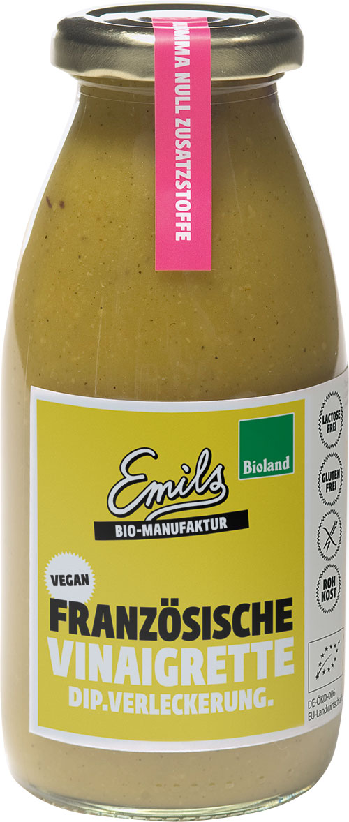 Französische Vinaigrette 250ml | Emils Bio-Manufaktur