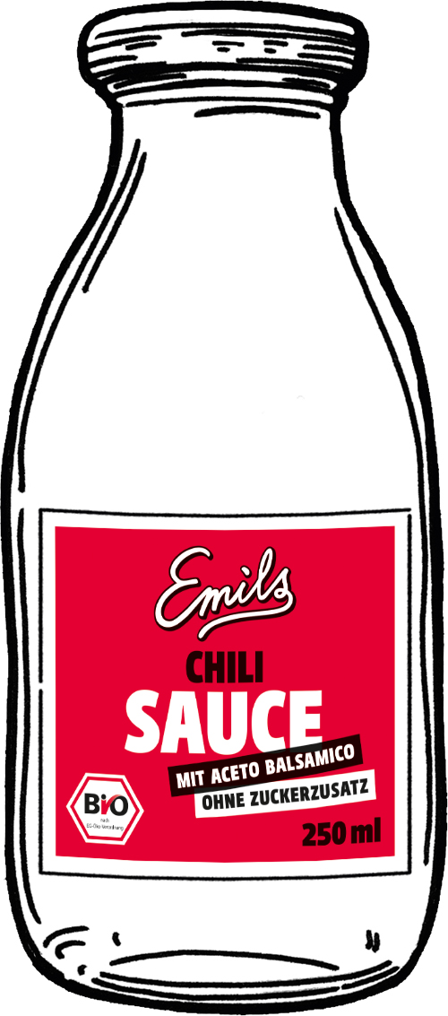 Emils Bio Chilisauce ohne Zuckerzusatz