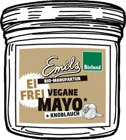 Emils vegane Aioli ohne Zusatzstoffe