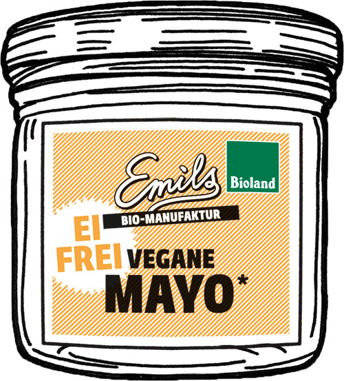 Emils vegane Mayo ohne Zusatzstoffe