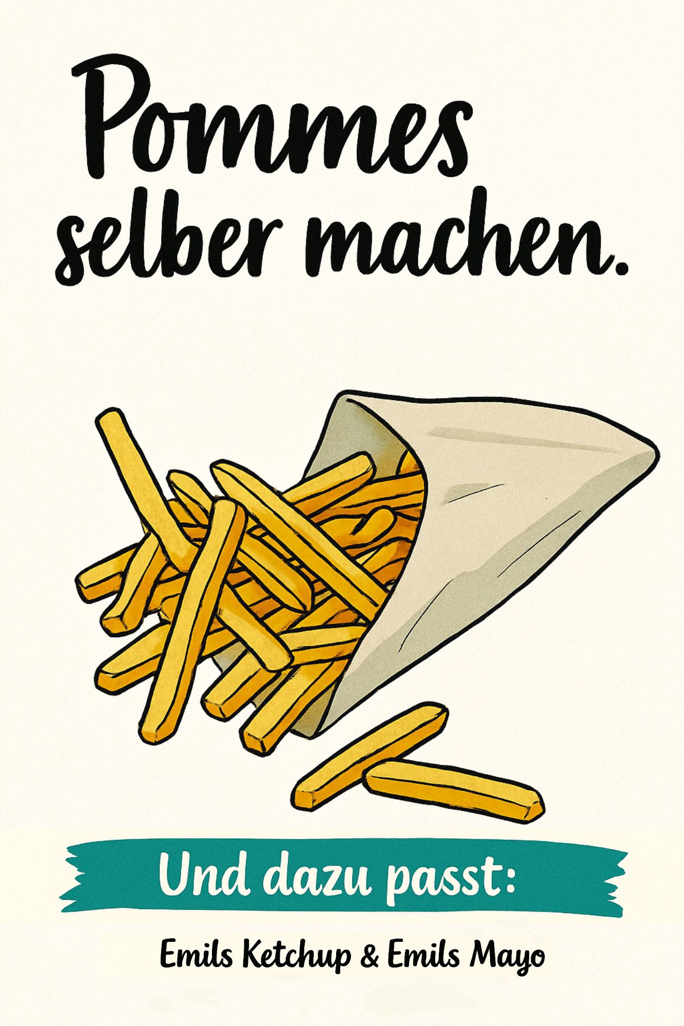 Rezept Pommes selber machen Rezept Pommes selber machen