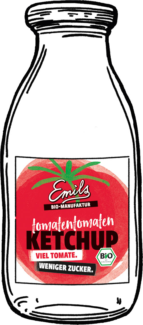Emils Organic Ketchup without Added Sugar Emils Organic Ketchup without Added Sugar